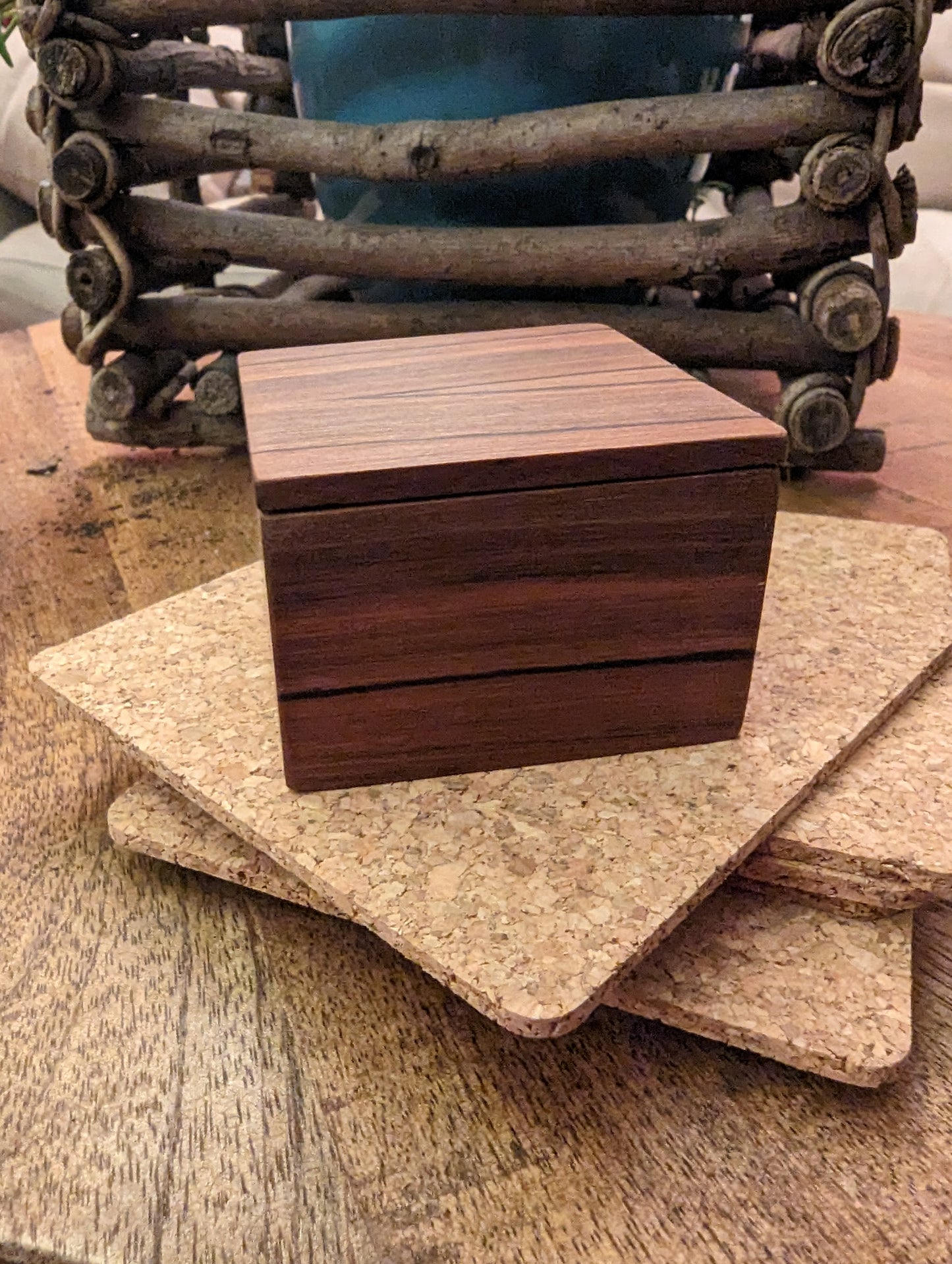 Mystery Wood Ring Box  (SOLD)